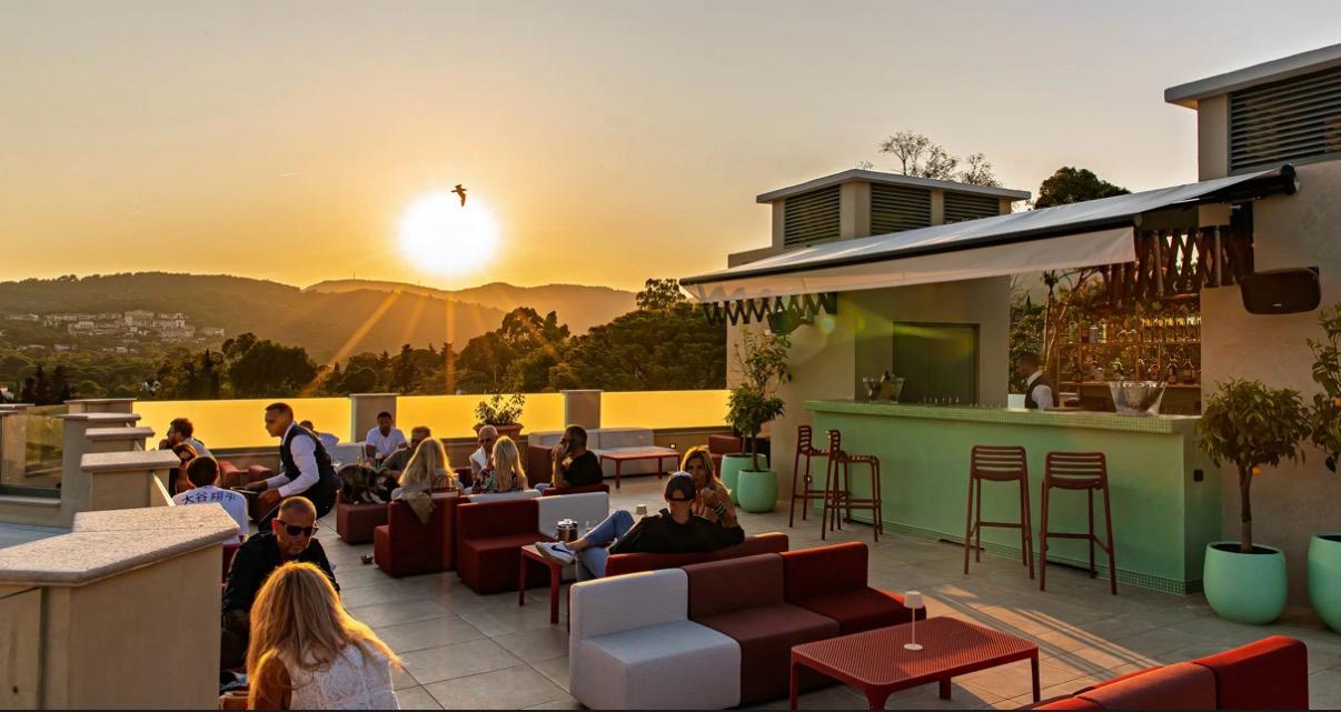 Le rooftop du Château Rose